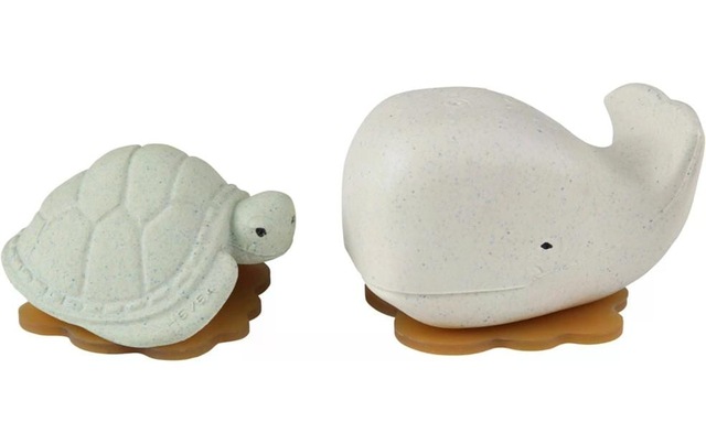 Badespielzeug »HEVEA Whale/Turtle«