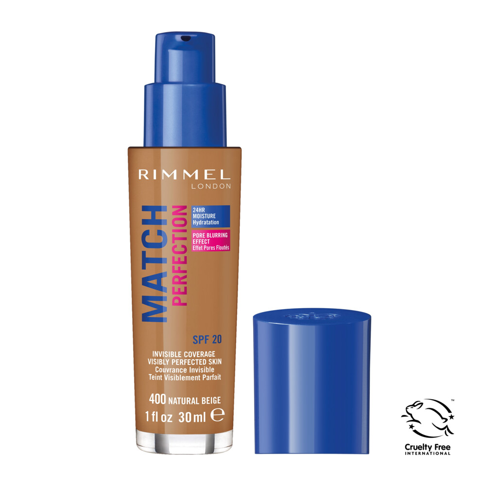 Rimmel Match Perfection Foundation 400 Natural Beige30 ml