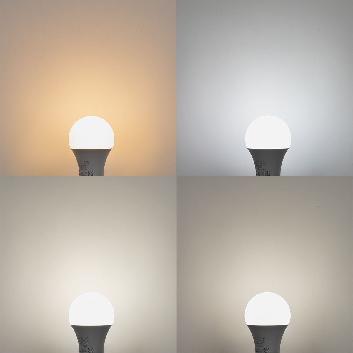 Smart E27 LED lamp A60 mat RGBW 8,5W 806 lm 2700-6500K