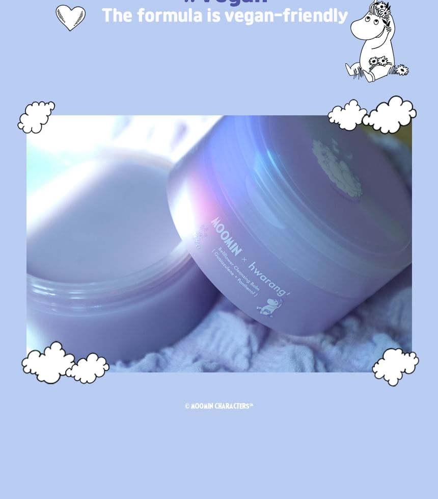 hwarang' - Bellflower Cleansing Balm MOOMIN Edition