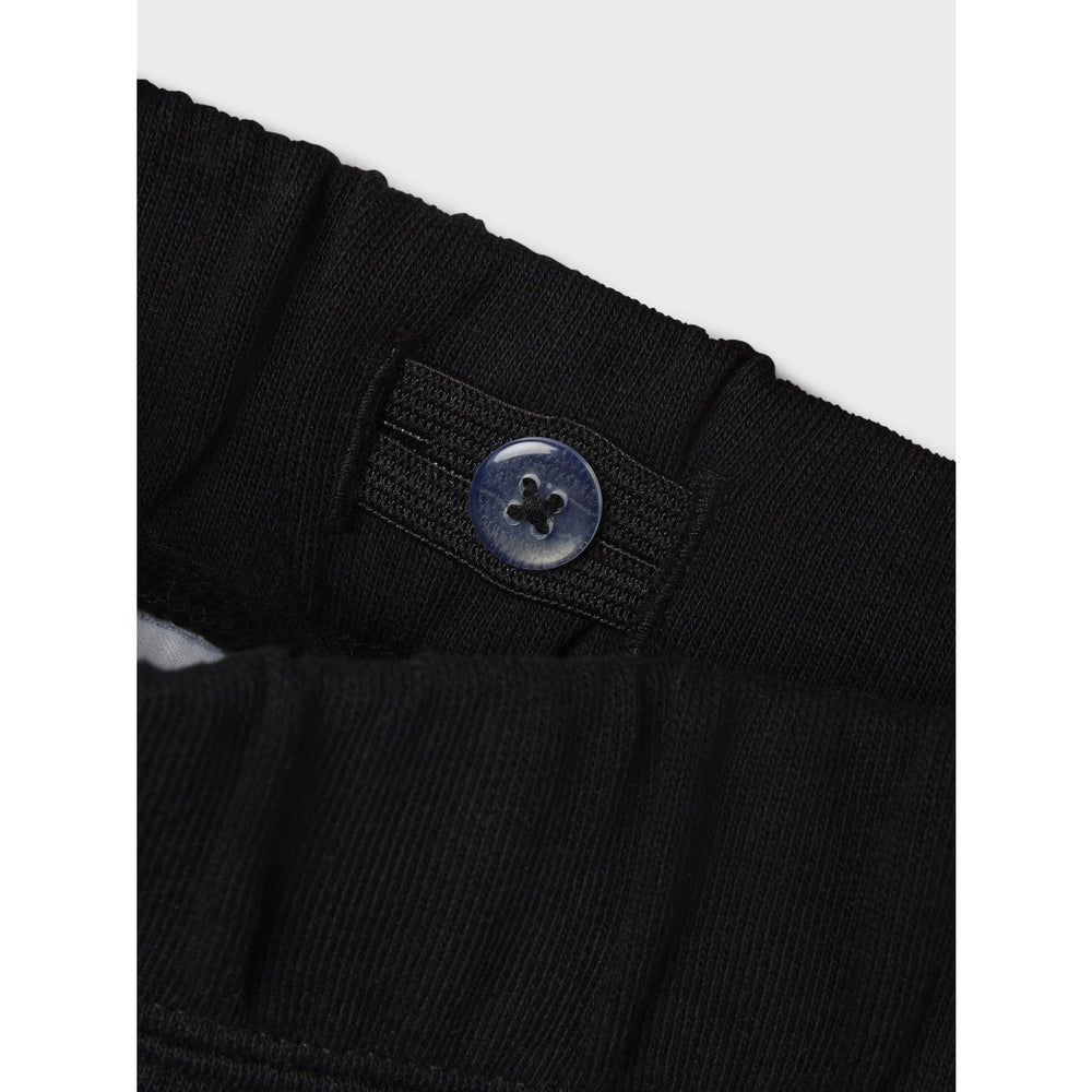 Køb Name It Black Cyber Sweat Shorts Noos