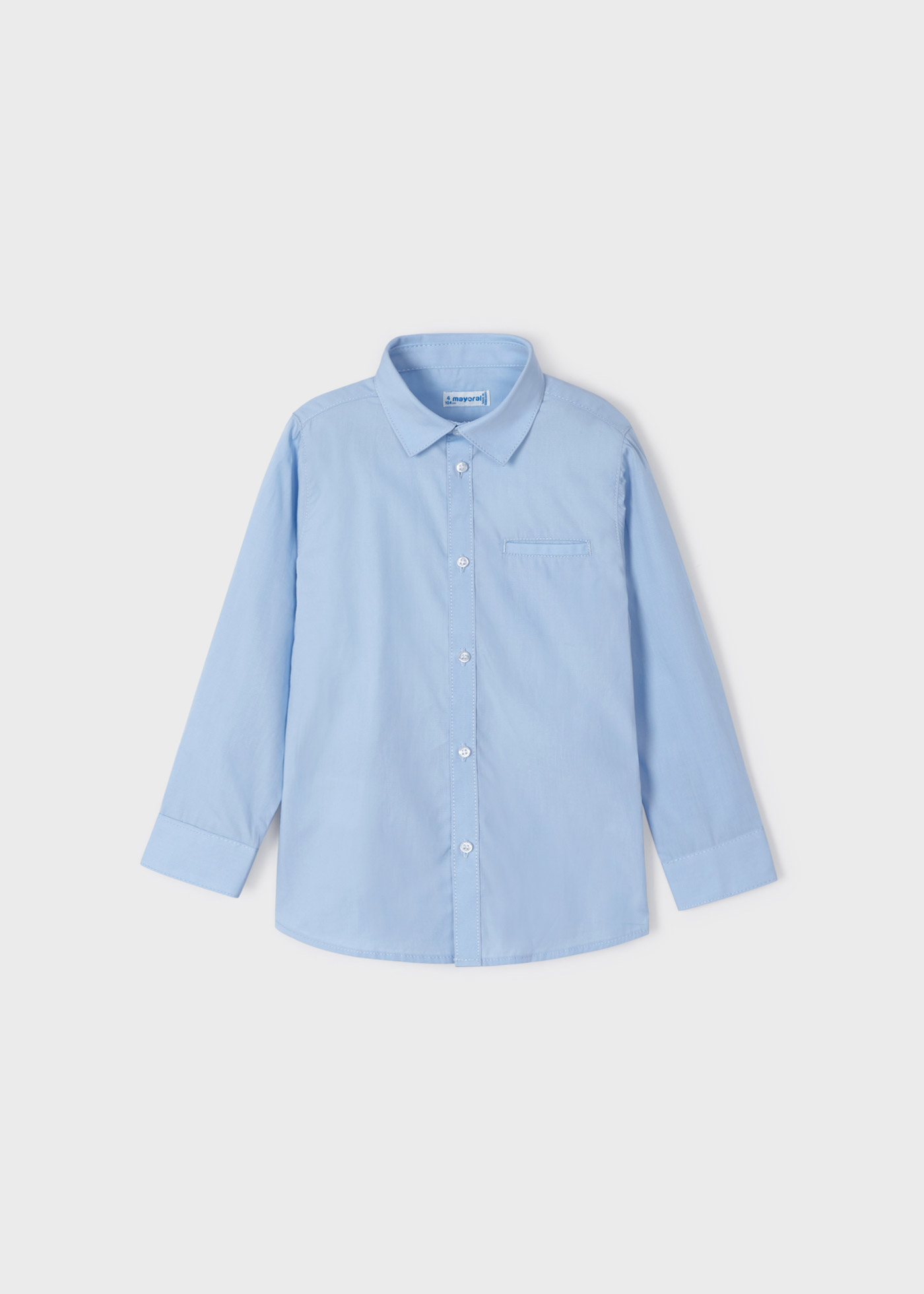 camisa básica de menino
