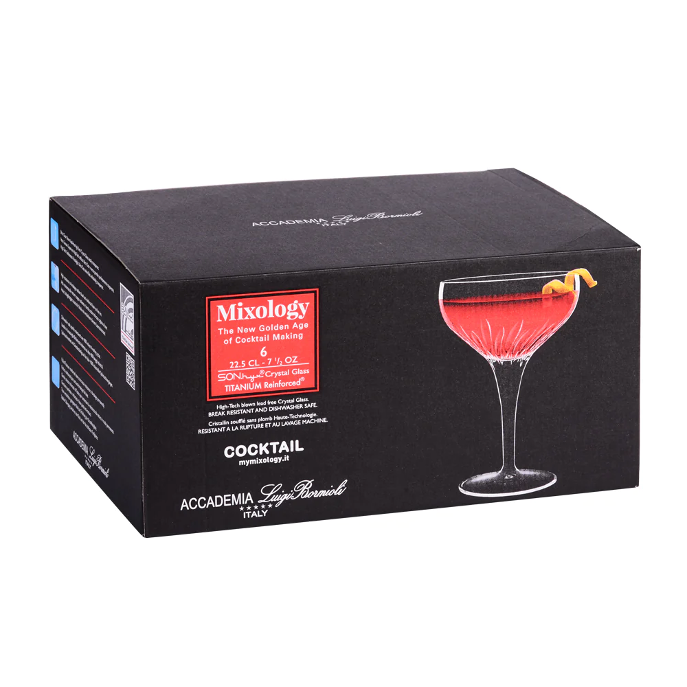 Verre à pied pour cocktail Mixology 22 cl (lot de 6) Bormioli Luigi
