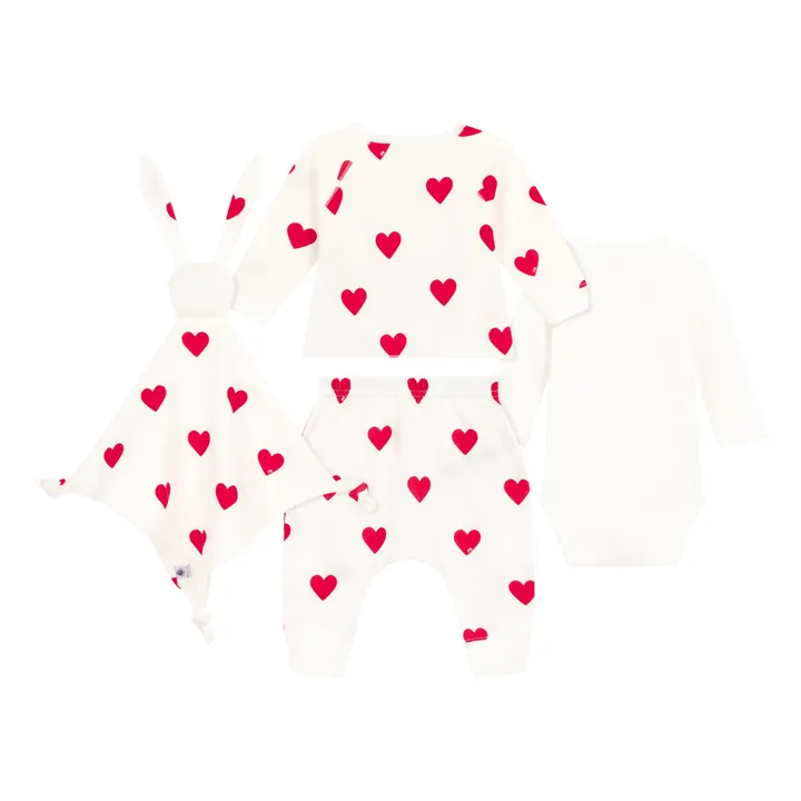 Petit Bateau Coffret Cadeau Cœur | Blanc