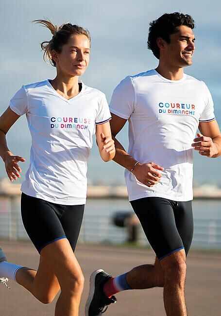 COUREUR DU DIMANCHE - T-SHIRT MC LA COUREUSE DU DIMANCHE W