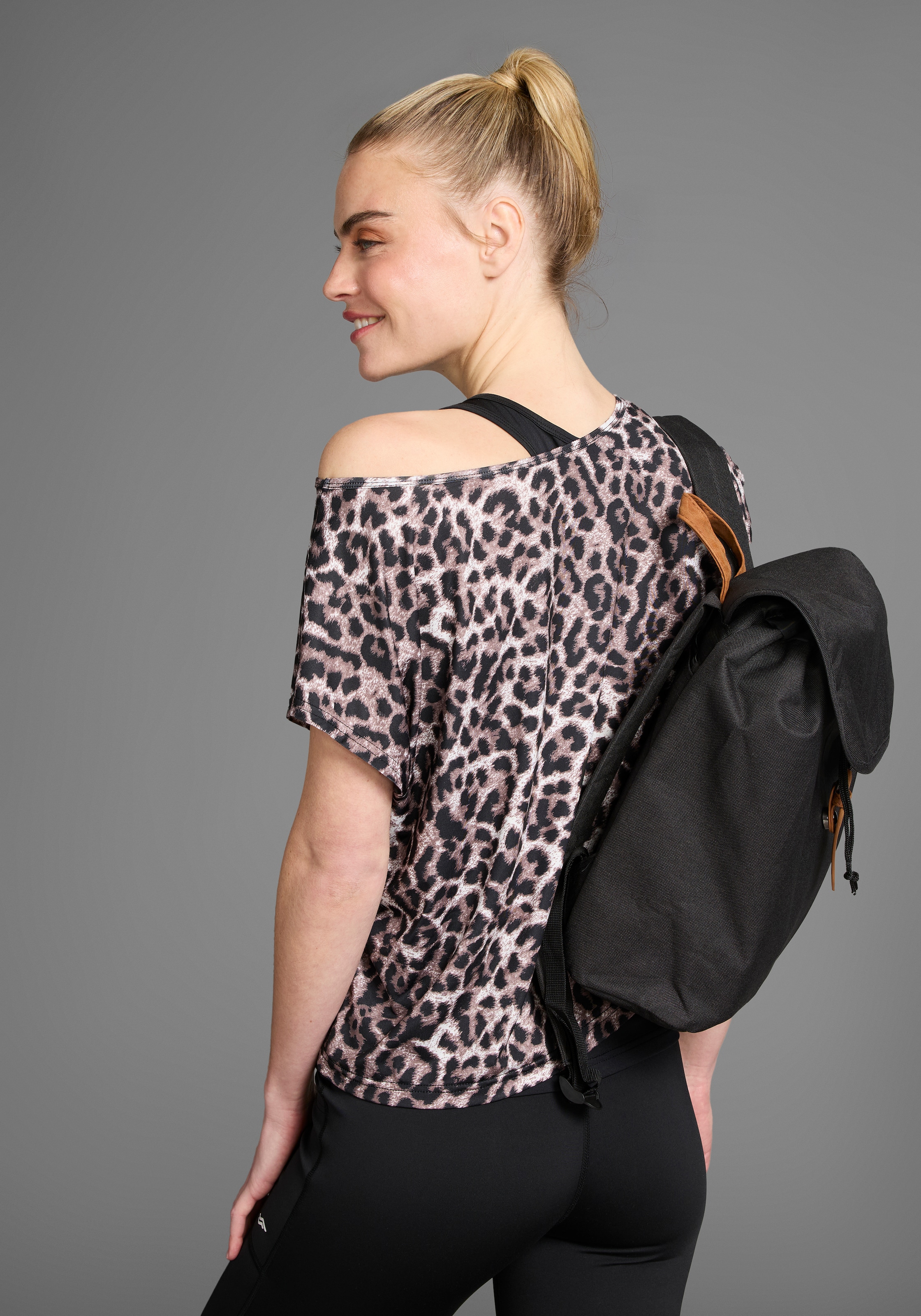FAYN SPORTS Funktionsshirt Set, 2,  mit coolem Print und Top auch in grossen Grössen