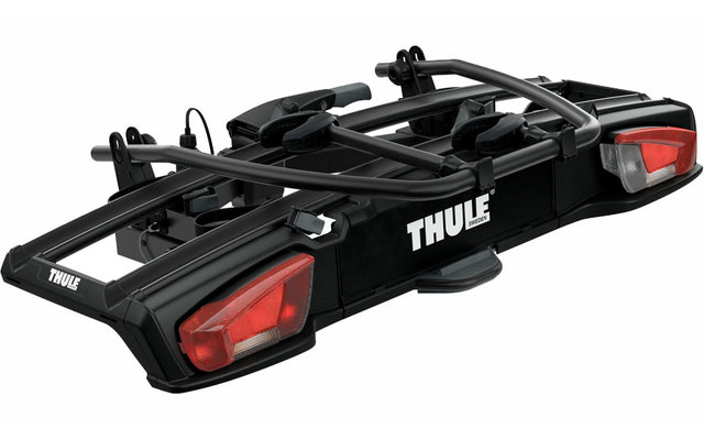 Thule VeloSpace XT Fahrradträger Anhängerkupplung für 2/3 Fahrräder, E-Bike geeignet