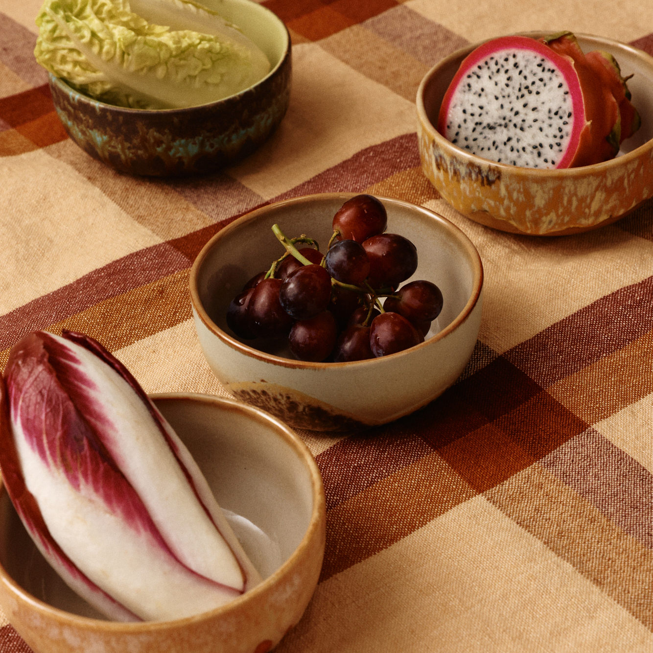 Servies 70's Ceramics Tapas Bowl drift - set van 4
