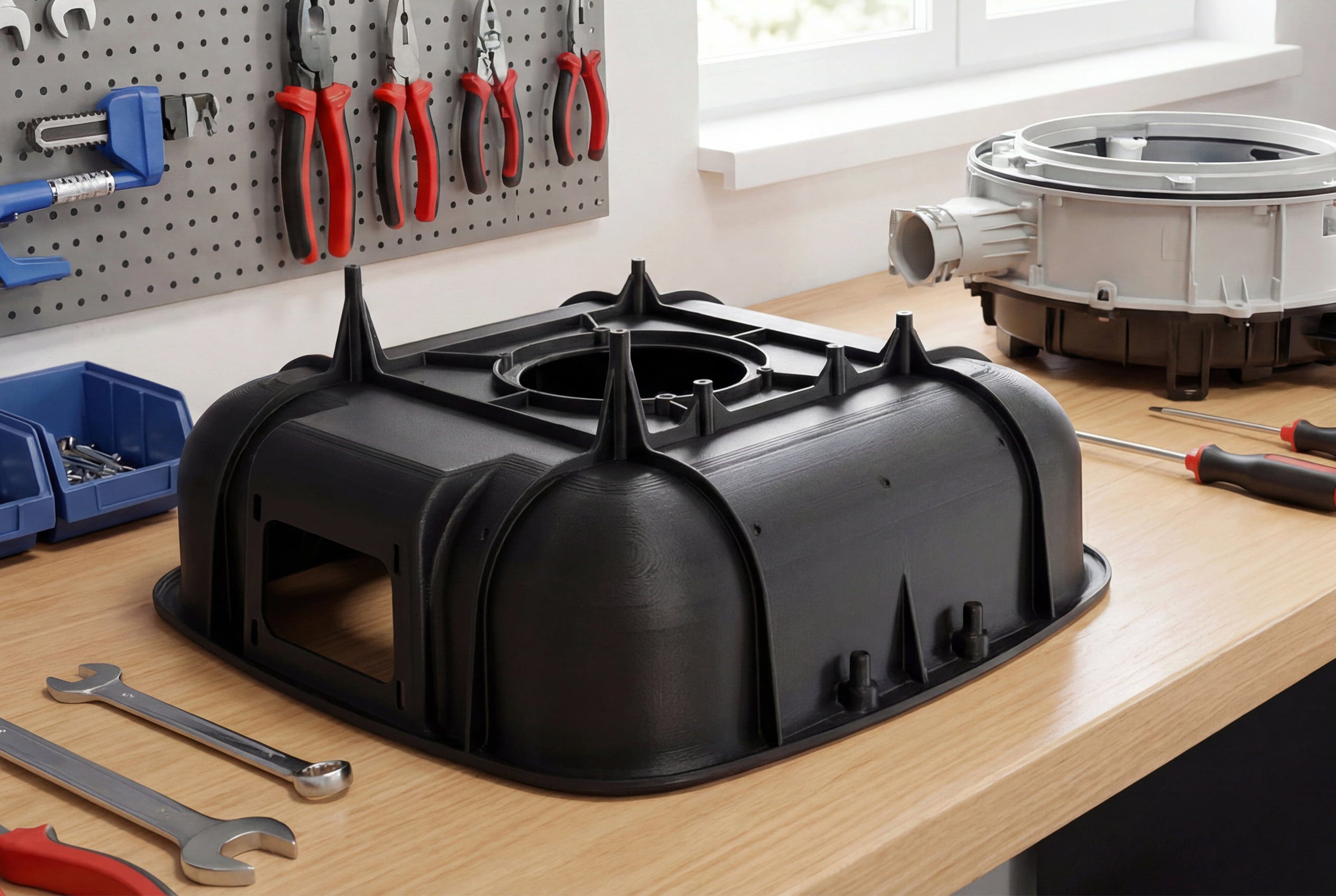 Polymaker  PLA Pro Metallic Black, 1,75 mm / 1000 g    Neue, verbesserte Formulierung: Hochleistungs-High Speed-PLA in Metallic Black
