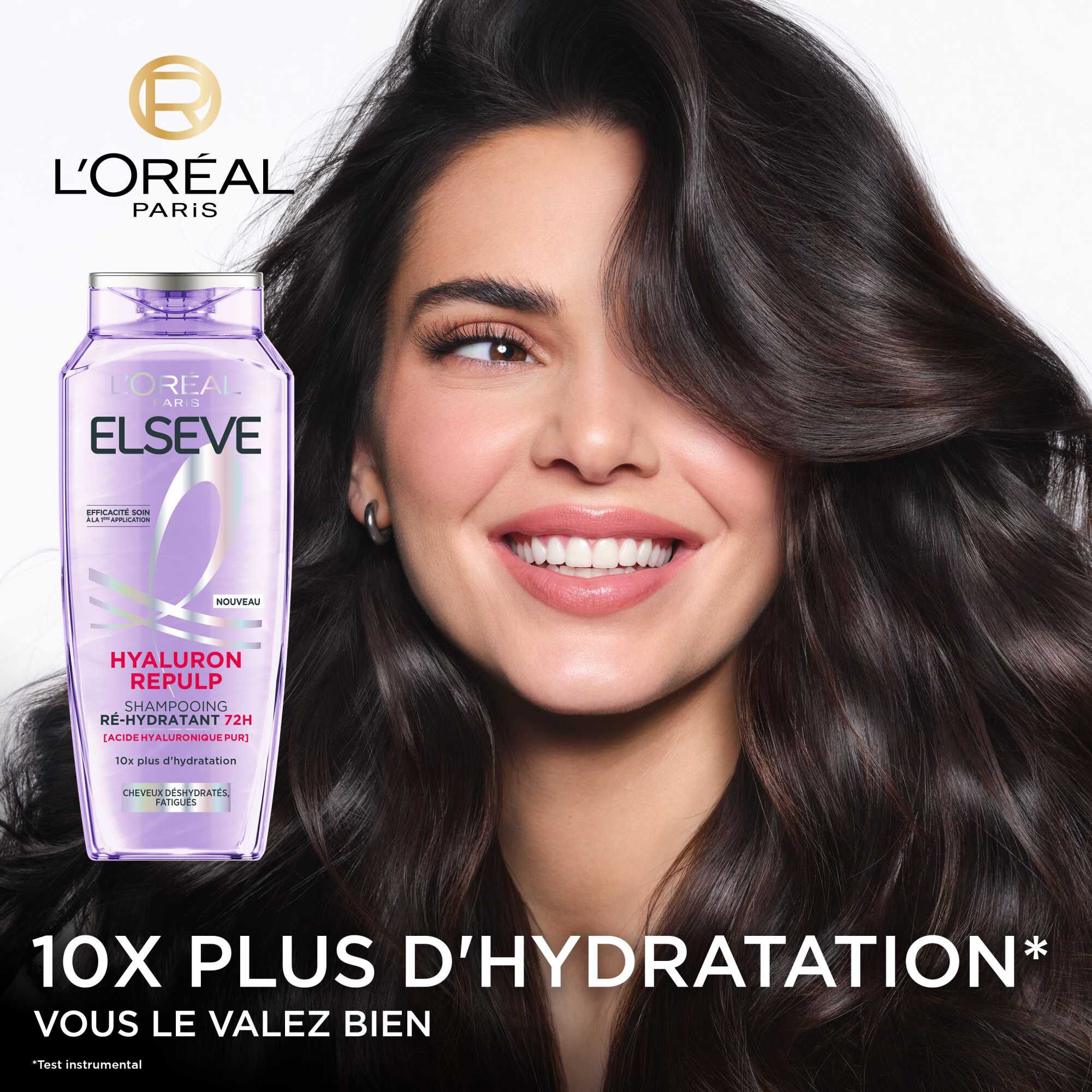 Shampooing Hydratant 72H Hyaluron Repulp | Elseve