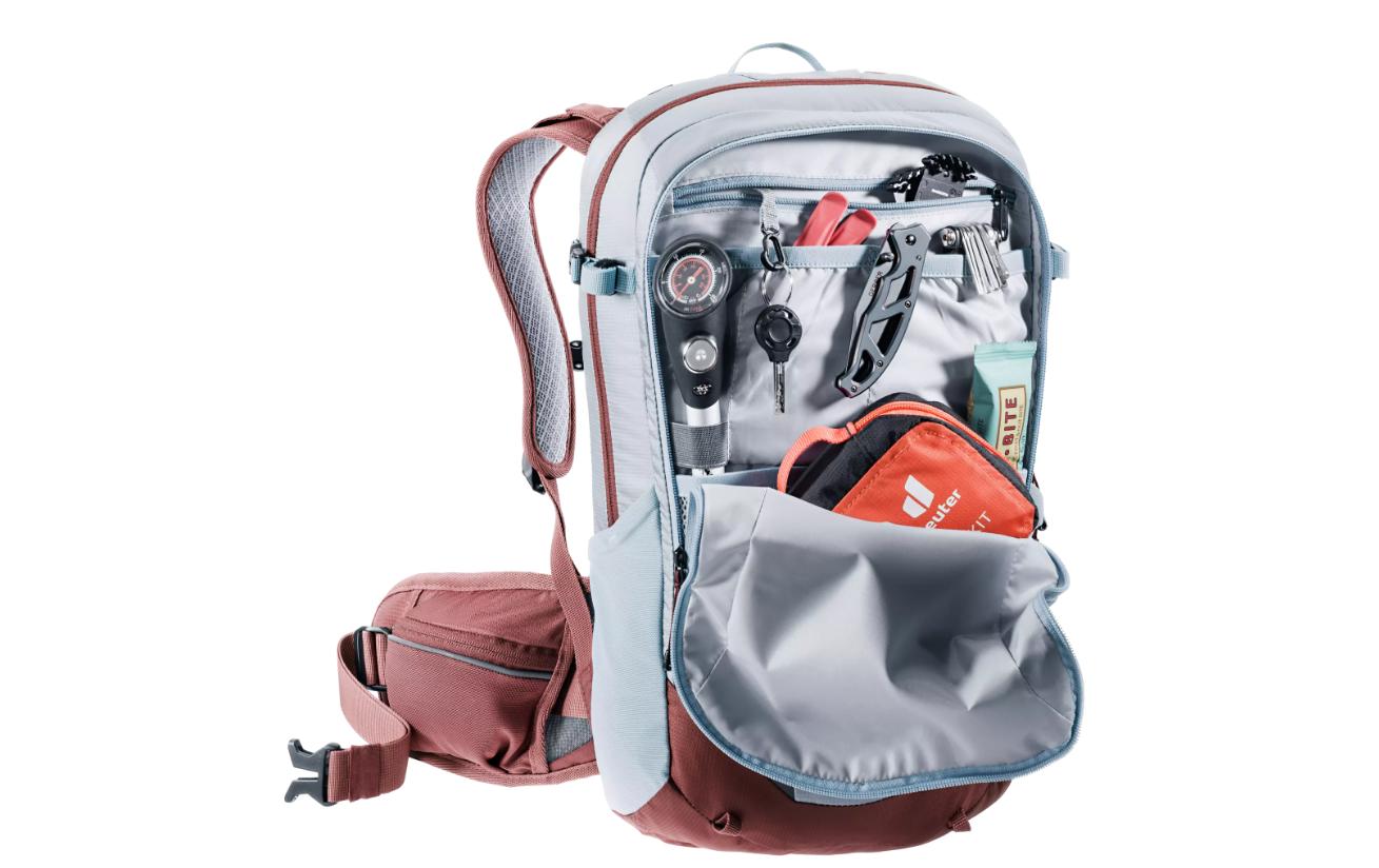 Rucksack Flyt 12 SL, Hellblau/Bordeaux<br>Fahhradrucksack