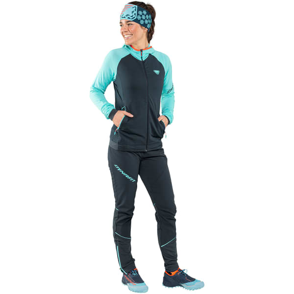 Veste polaire ski rando DYNAFIT SPEED POLARTEC HOODED JKT W MARINE BLUE