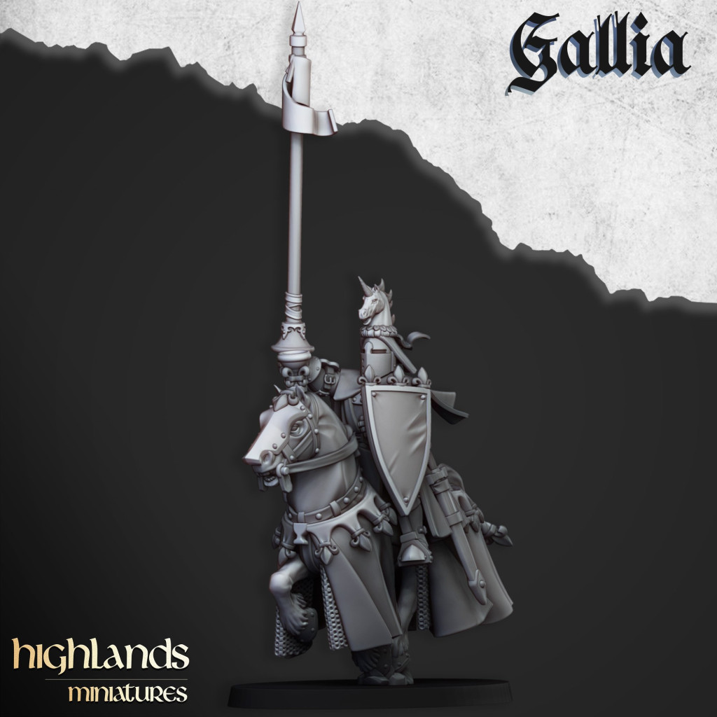 Highlands Miniatures - Gallia - Chevaliers du Graal de Gallia