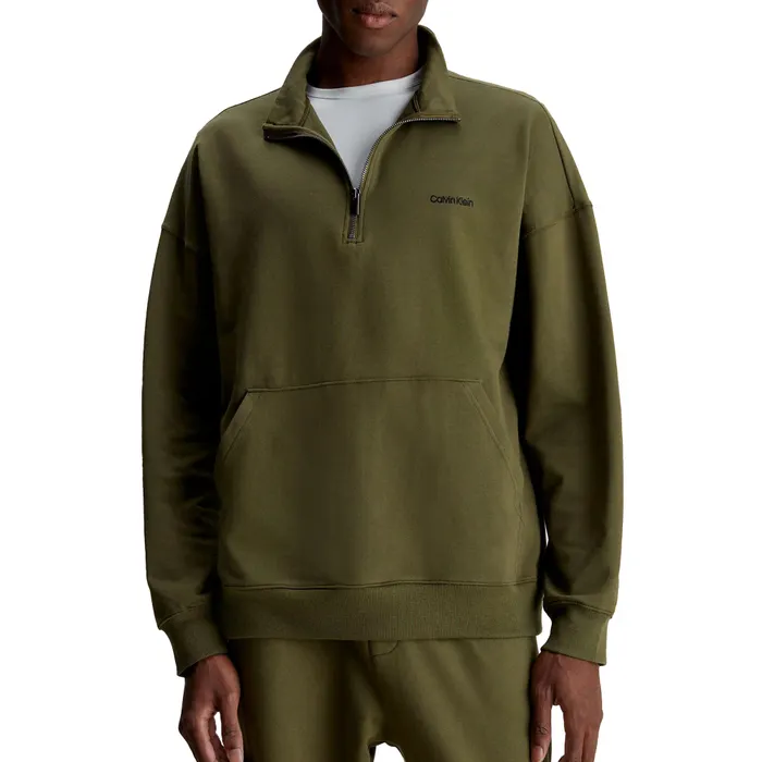 Calvin Klein LS 1/4 Zip Sweater Heren