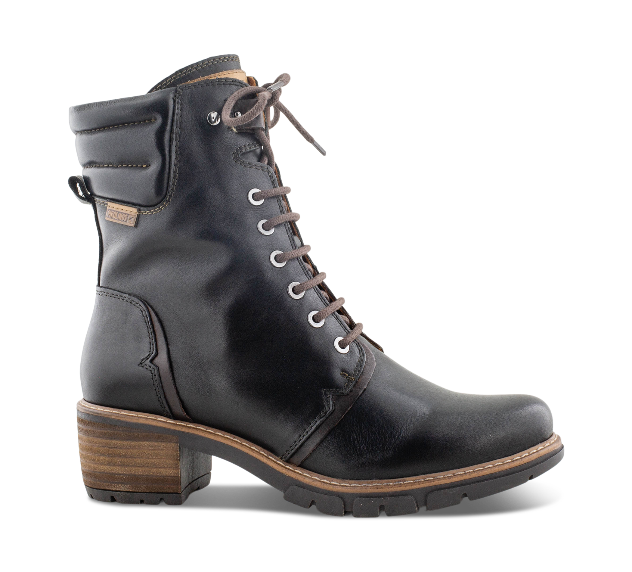 Pikolinos San Sebastia - Schnürstiefel schwarz