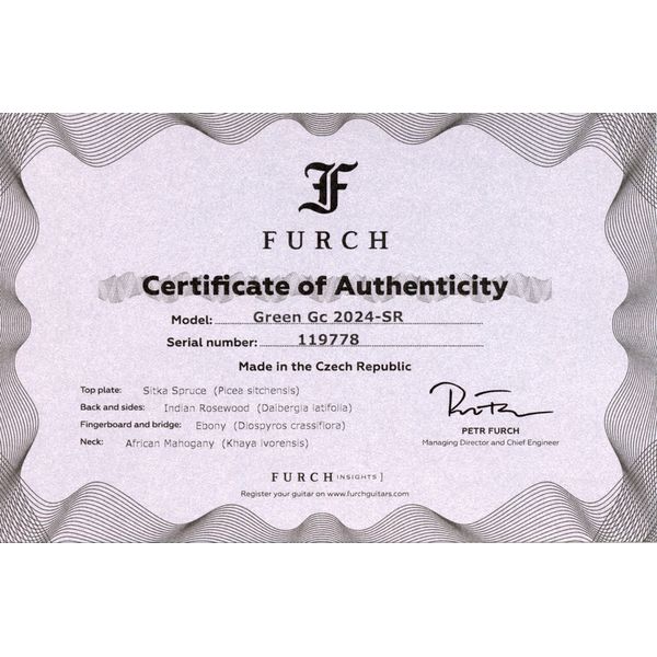 Furch Green Gc-SR