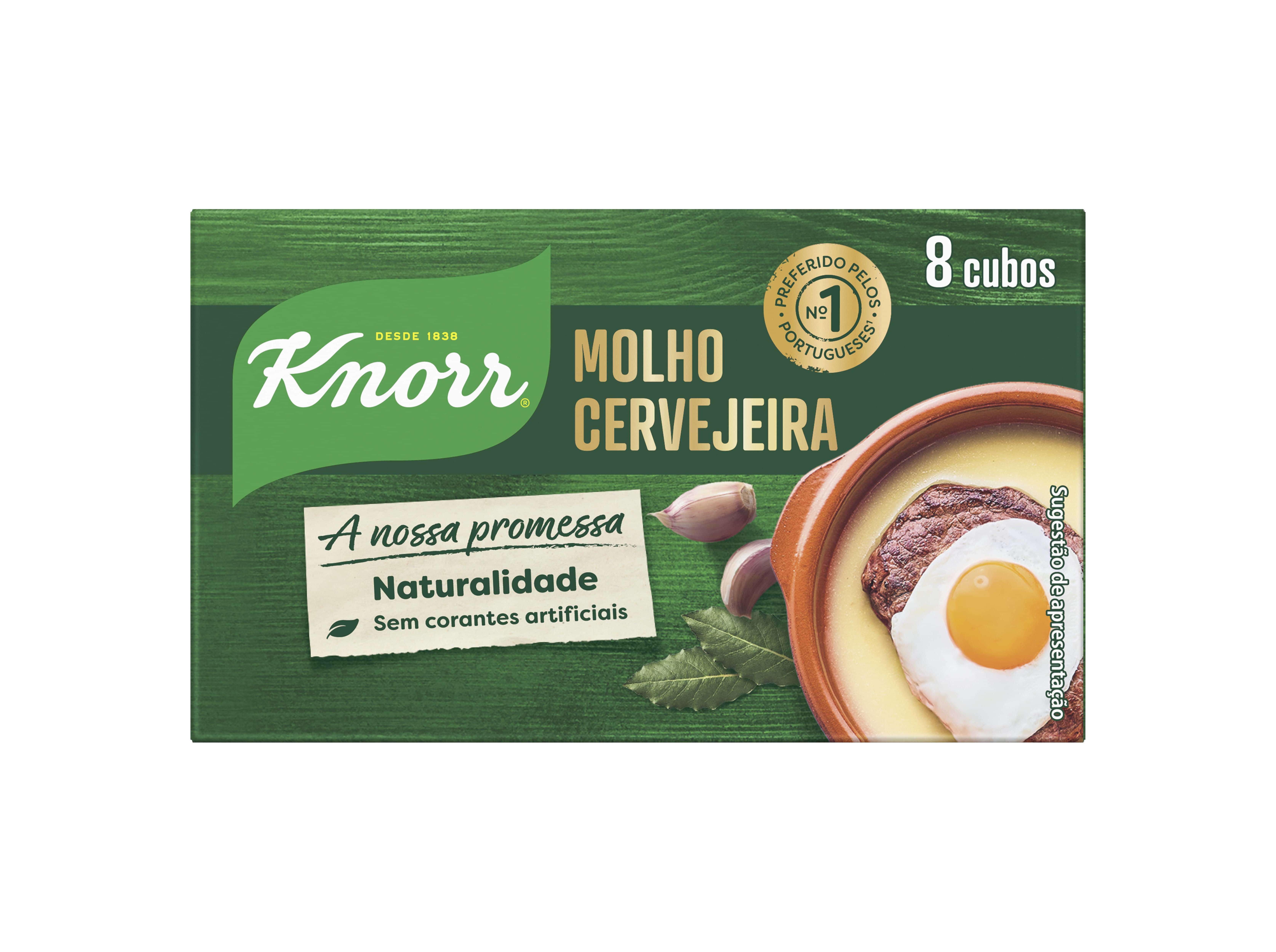MOLHO KNORR CERVEJEIRA 8 CUBOS 72G