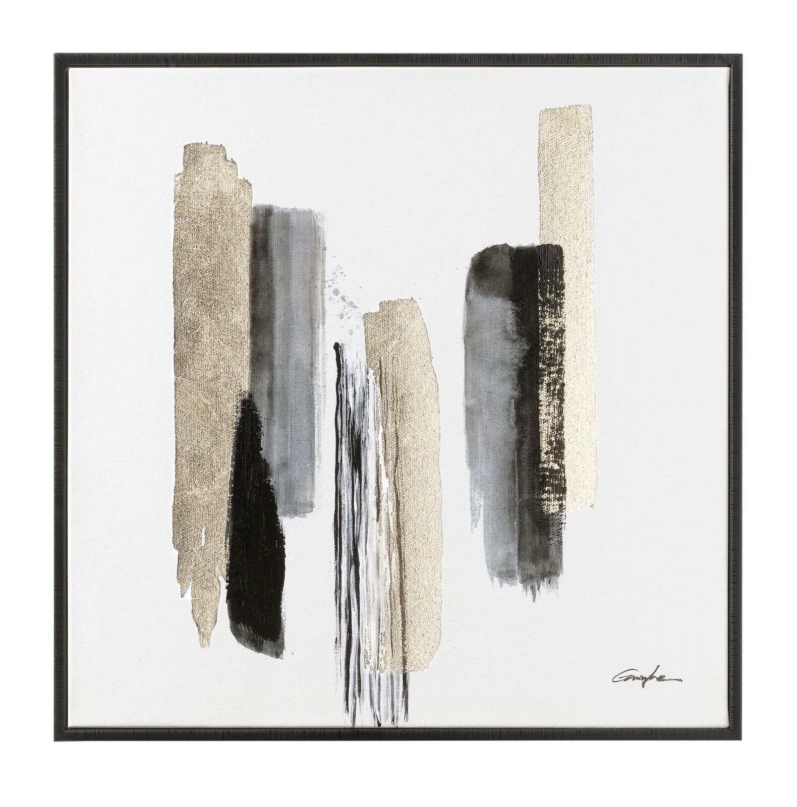 casaNOVA Bild STREIFEN I 40 x 40 cm