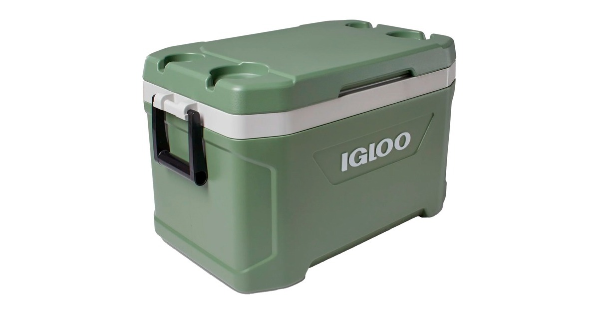 IglooECOCOOL Latitude 52 koelbox  (Groen/wit)