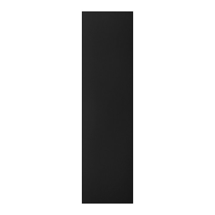 Joue de finition Stevia noir mat L. 64 cm x H. 240 cm Caraway Innovo GoodHome