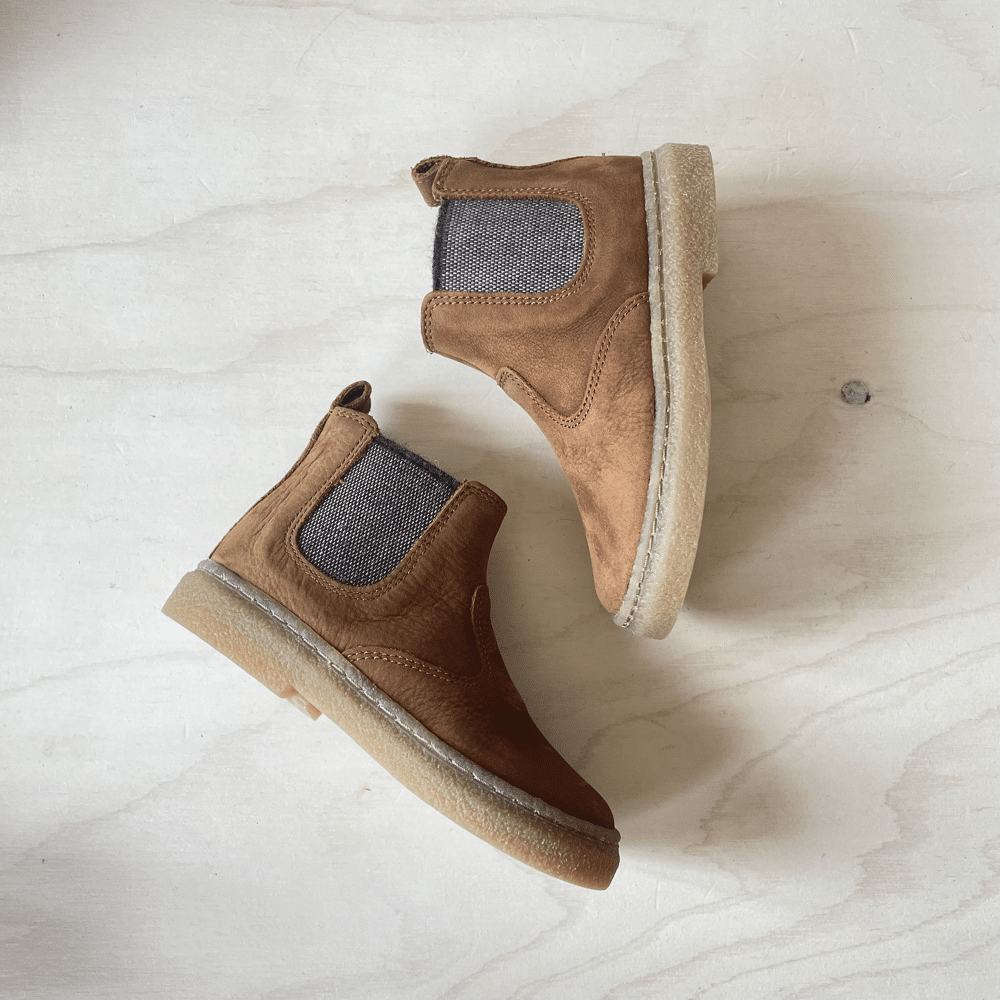 POM D'API - Enkellaarsje Trix Jod Zip Nubuck