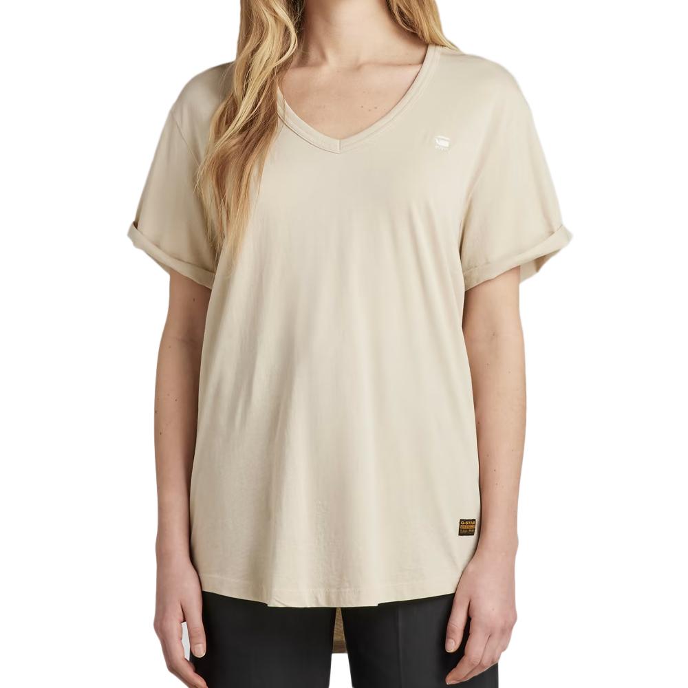 T-shirt Beige Femme G-Star Raw Lash