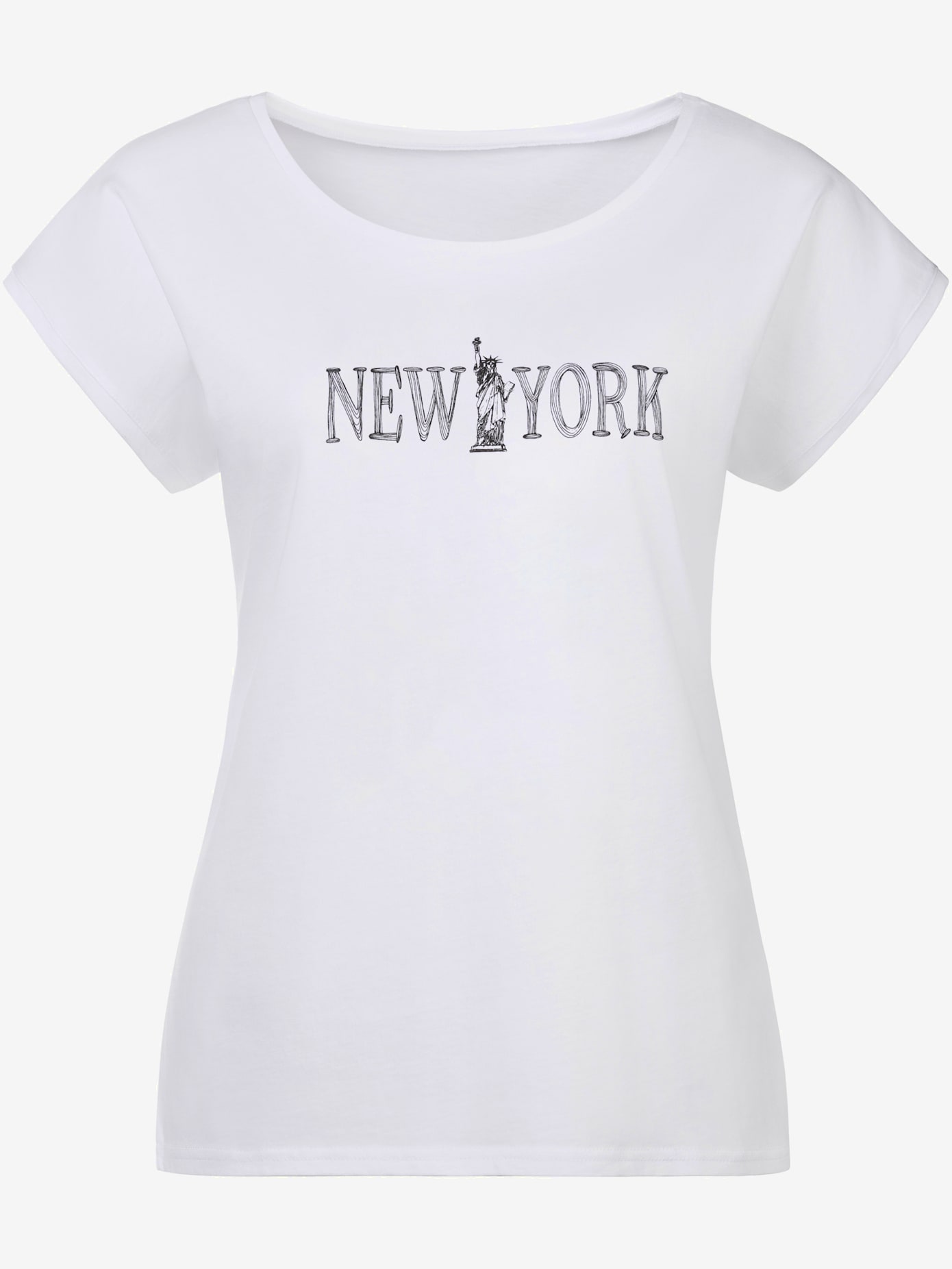 T-shirt manches à bords francs