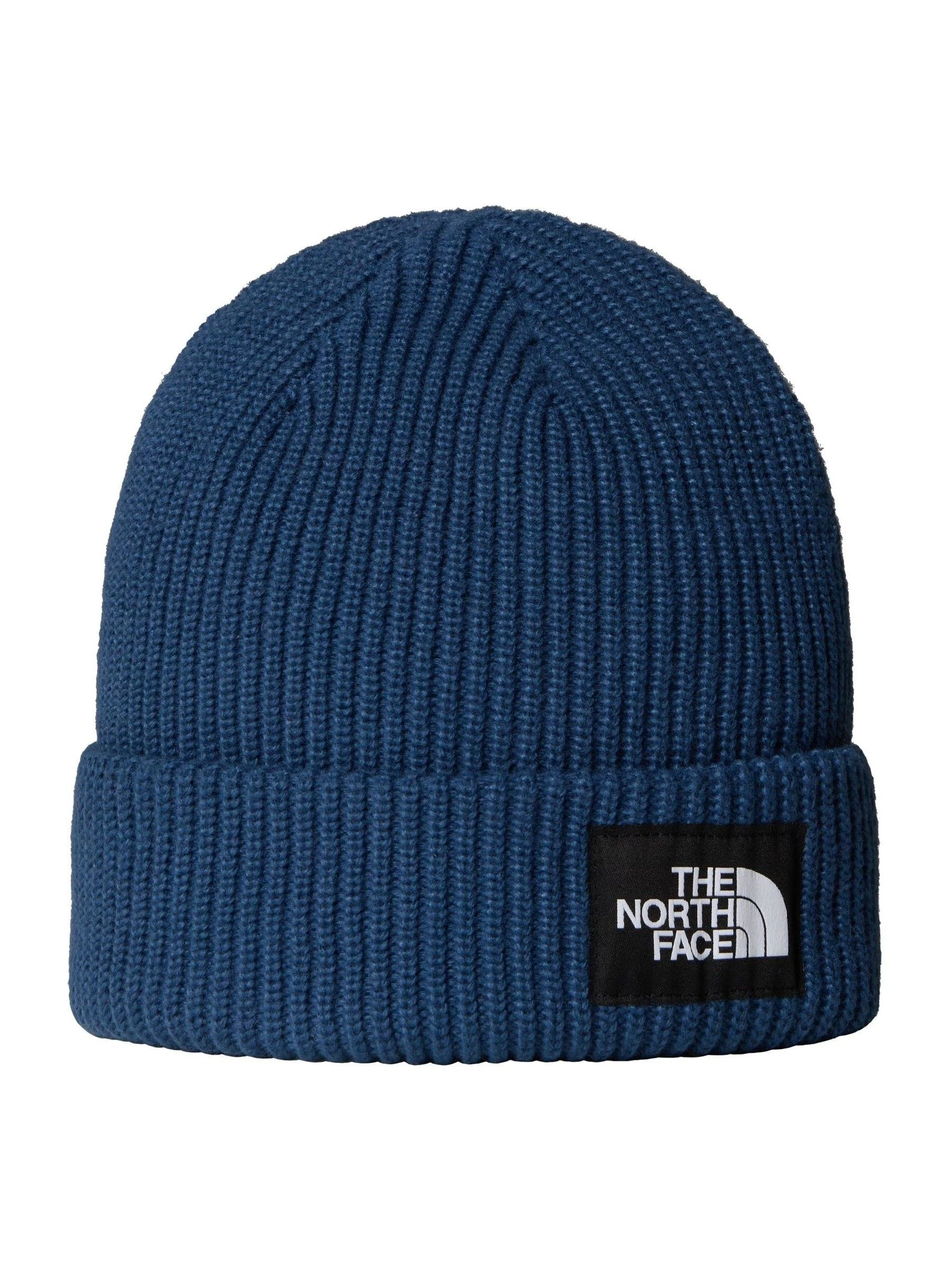 Marineblauw - The North Face Light Blue Salty Lined Beanie
