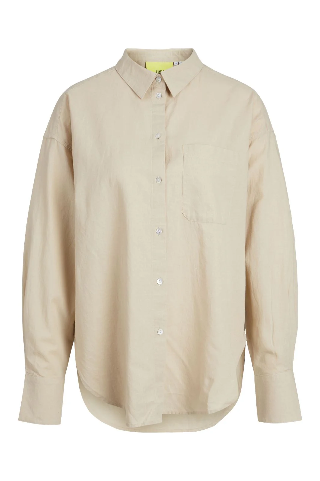 Jjxx Jxjamie Ls Rlx Linen Blend Shirt Sn 4388900 cement
