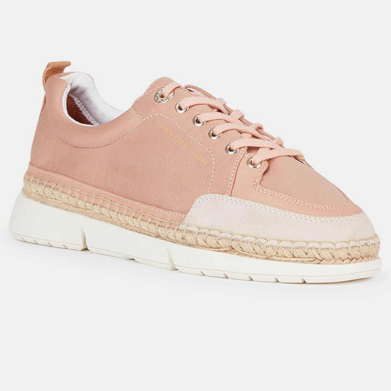 Tommy Hilfiger Baskets espadrilles Sporty Hybrid rose poudré