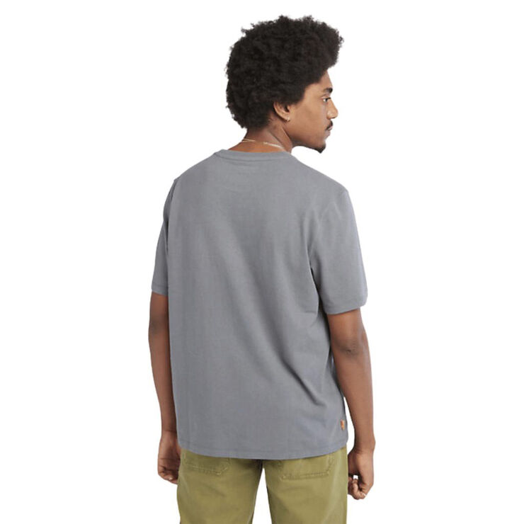 TIMBERLAND heavyweight oval logo t-shirt Blue