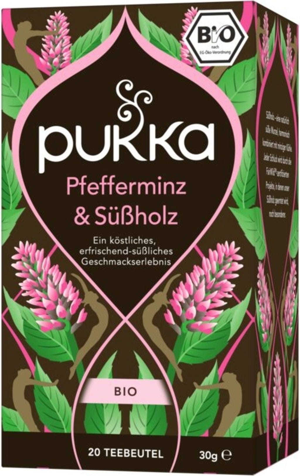 PUKKA  Pfefferminz & Süßholz Bio-Kräutertee, 20 Teebeutel (30 g)