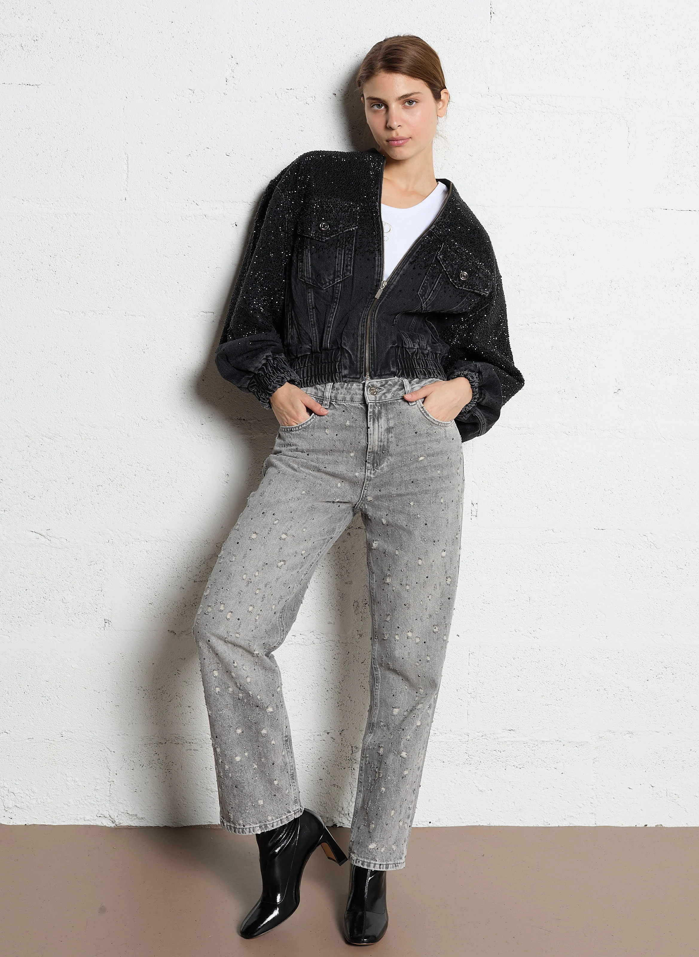 RUTH - Bottes vernies | Noir