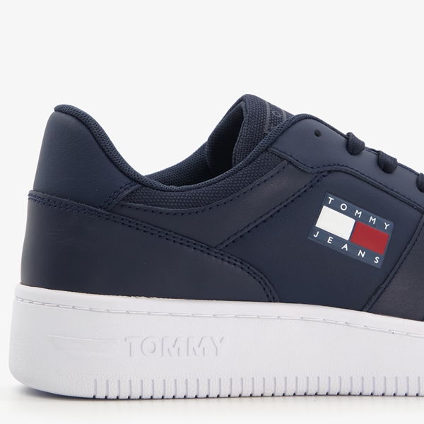 Tommy Hilfiger Retro Basket leren heren sneakers