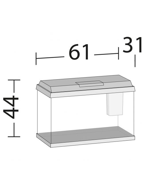 Juwel Aquarium Primo 70 61x31x44 cm - Aquaria
