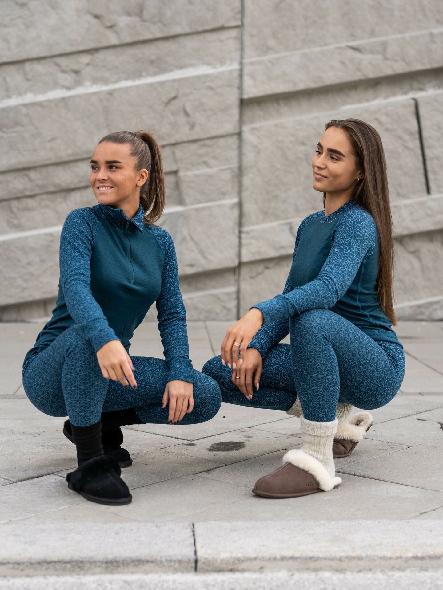 Duo Active Merino 205 Zip Neck Woman