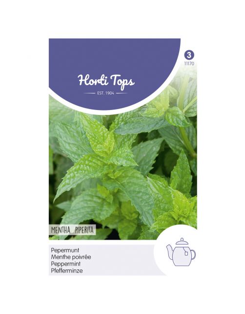Hortitops Pepermunt - Kruidenzaden - 100 g
