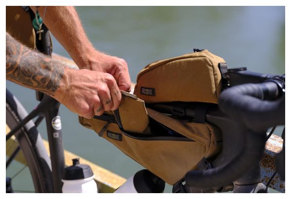 Sacoche de Cadre Pack2Ride Mira 3.5L Beige Coyote