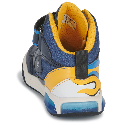 Geox - J INEK BOY C - Marine / Jaune