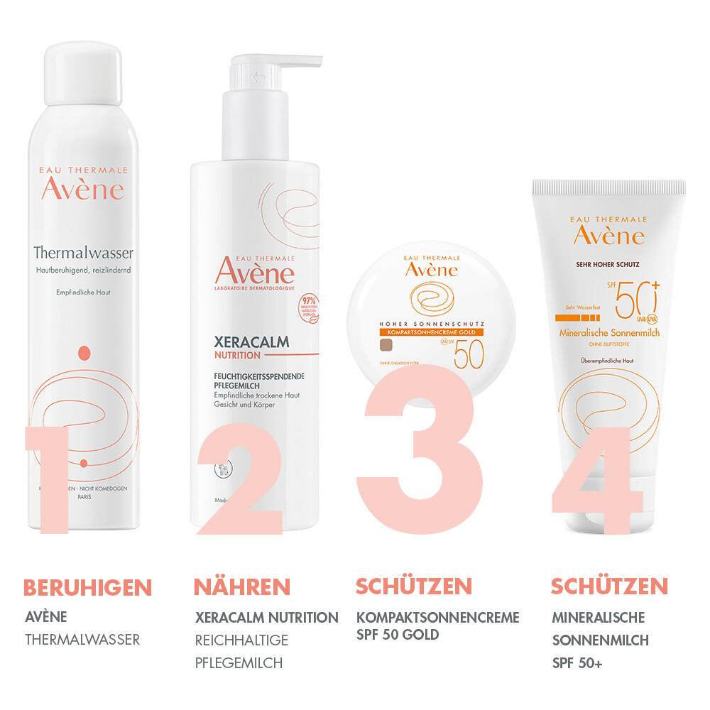 AVENE Kompaktsonnencreme Creme Gold SPF50  10 g