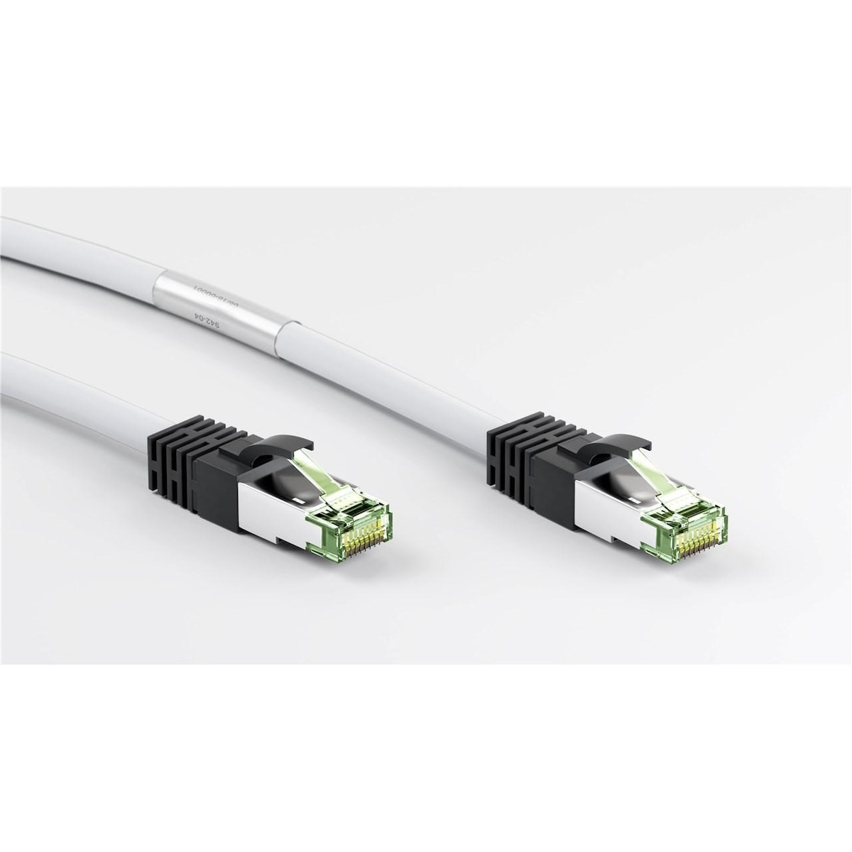 Goobay RJ45 (CAT 6A, 500 MHz) patchkabel med CAT 8.1 S / FTP råkabel, 15292