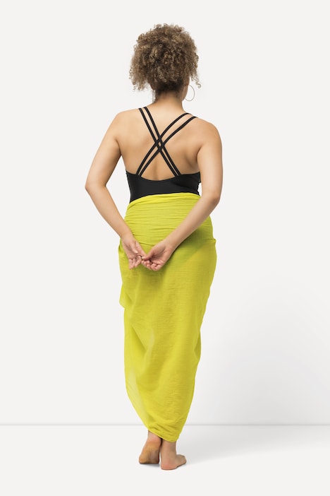 Pareo, Rock / Strandkleid, einfarbig