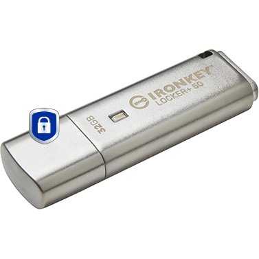 Kingston Technology IronKey 32 Go IKLP50 AES USB, w/256bit Encryption