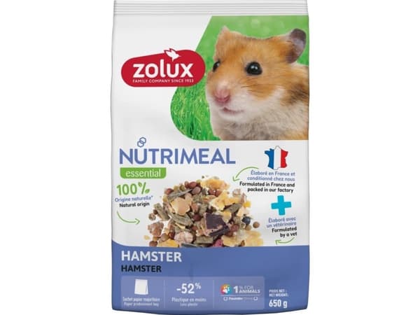 ZOLUX Hamster Matblanding NUTRIMEAL 4 650g