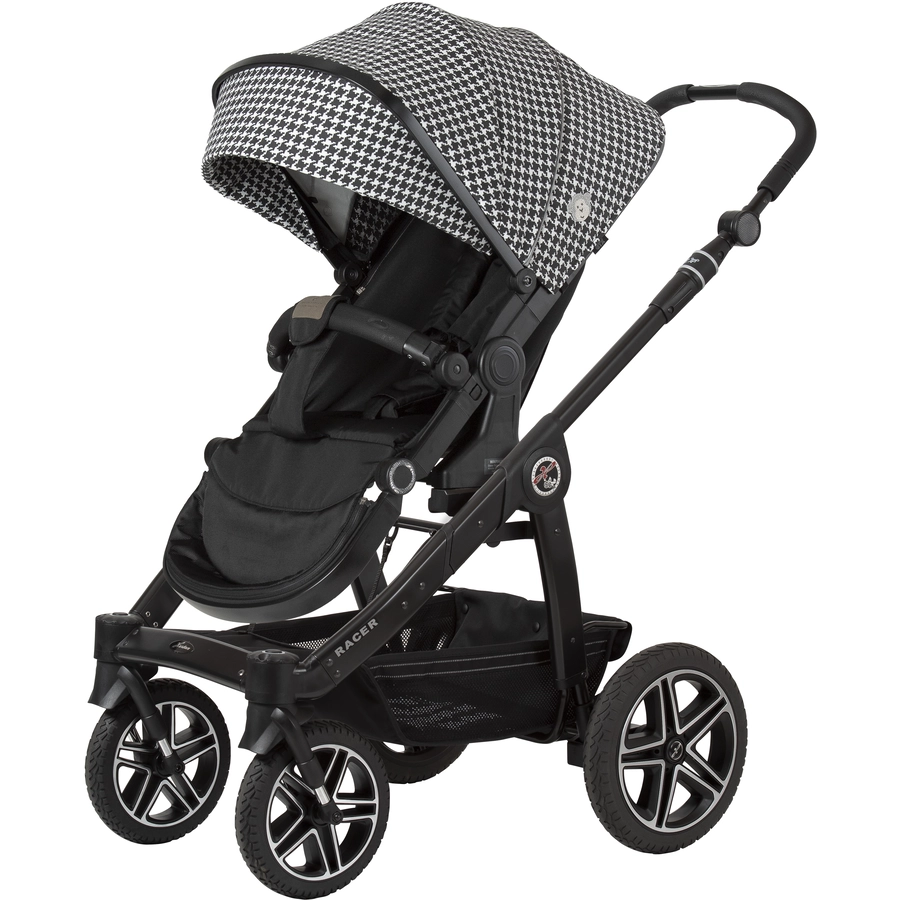 Hartan Kinderwagen Racer GTX mit Handbremse Bellybutton elegance (921) Gestellfarbe schwarz