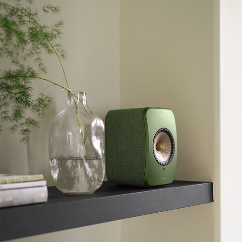 KEF LSX II – supercompacte draadloze hifi-luidspreker Groen
