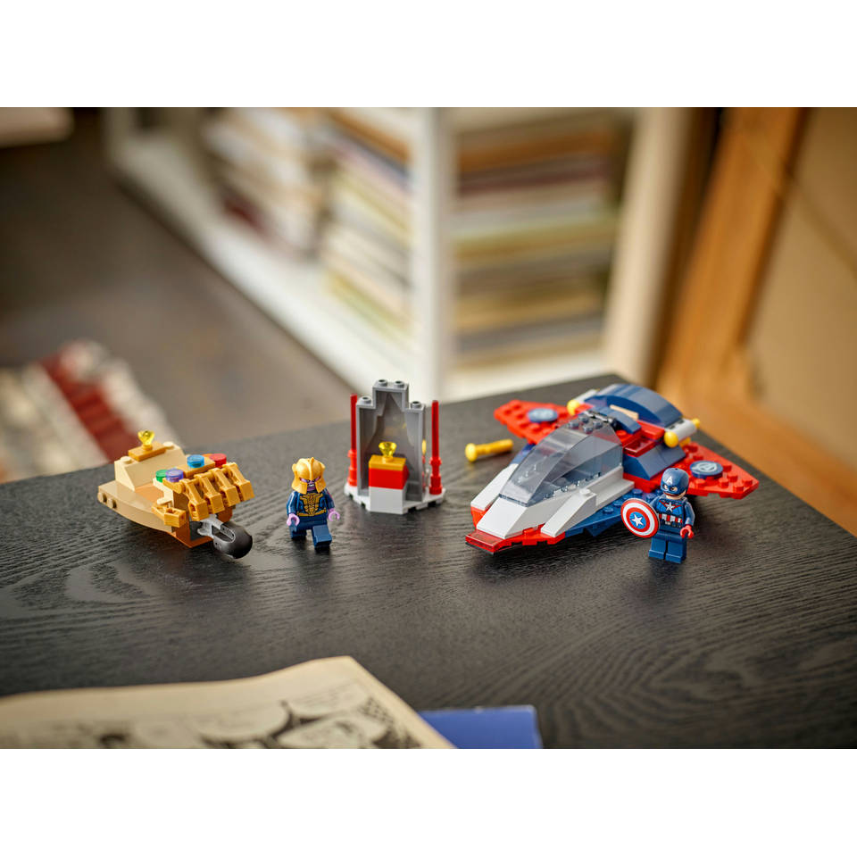 LEGO Marvel Captain America vs Thanos 76319