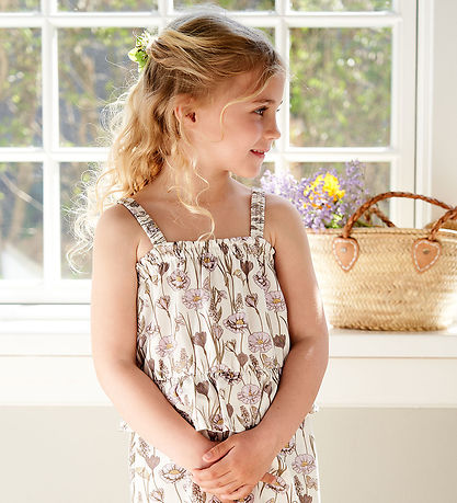 Müsli Jumpsuit - Krokus - Spülung Cream/Orchid/Mais