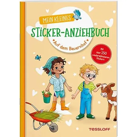Tessloff Mein kleines Sticker-Anziehbuch. Auf dem Bauernhof