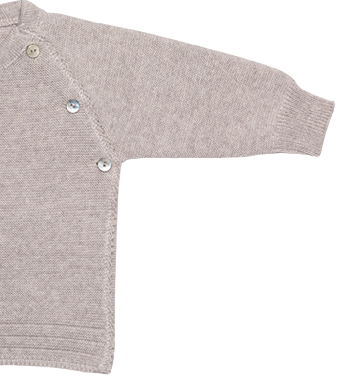 Baby Wickelpulli Beige-Mélange